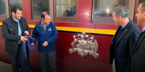 Ferrocarriles celebró el Día del Patrimonio Cultural en Estación Central con el vagón presidencial