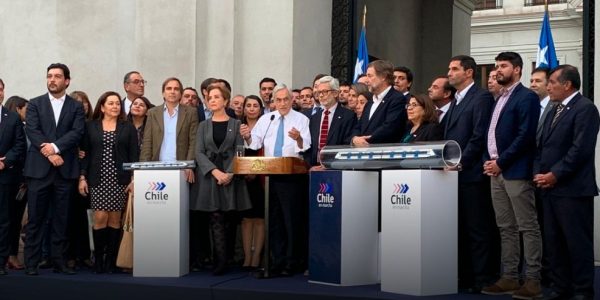 Presidente Piñera anuncia que en 2020 se inicia la construcción del tren que unirá Melipilla con Santiago en 46 minutos