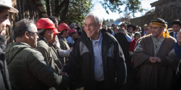 Presidente Piñera compromete extensión del Biotrén entre Coronel a Lota