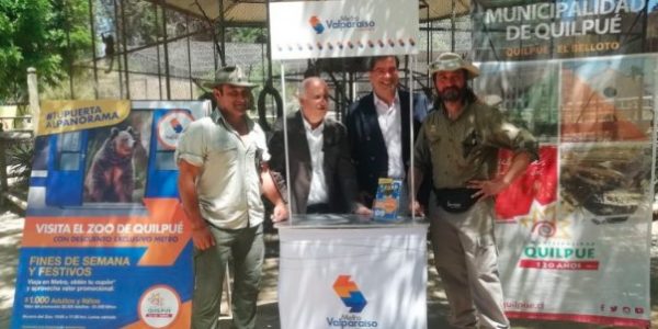 Pasajeros de Metro tendrán descuento exclusivo en el Parque Zoológico de Quilpué