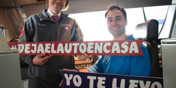 Metro Valparaíso se suma a la campaña “deja el auto en casa, yo te llevo”