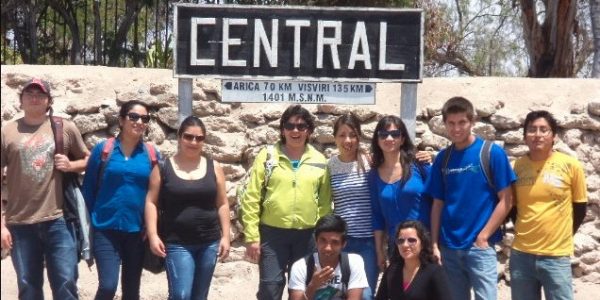 Estudiantes ariqueños recorrieron parte de la ruta del Ferrocarril de Arica a La Paz