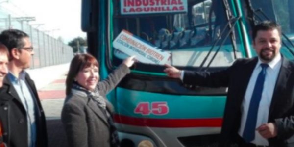Fesur comenzó integración de buses Nueva Takora a Lota con Biotrén
