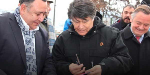 EFE habilita cruces vehiculares provisorios en Graneros