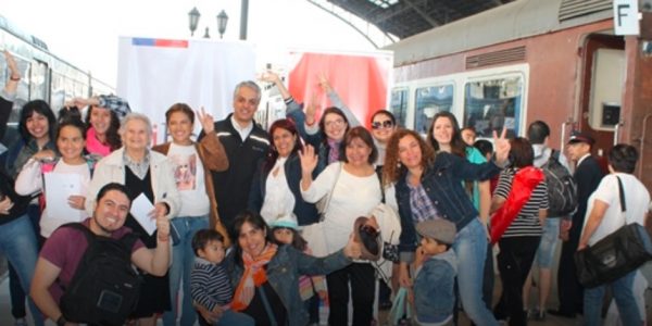 Consejo de Monumentos Nacionales y Grupo EFE viajan en Tren del Recuerdo para cerrar la campaña “Cuida tu amor de verano”