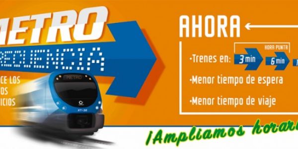 Metro Valparaíso implementa nuevas mejoras en frecuencia ampliando la franja con intervalos de 3 minutos en hora punta am