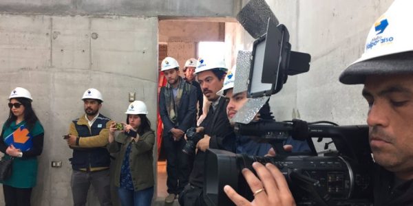 90% de avance en construcción de edificio que albergará nuevas salas técnicas de Metro Valparaíso