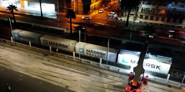 EFE inicia nueva operación de carga ferroviaria en Puerto Valparaíso