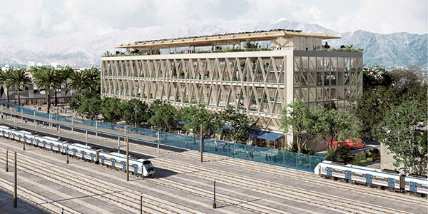 UMWELT en conjunto con PRODUCTORA y LANDMRX ganan concurso de arquitectura para remodelar emblemático edificio de Exposición 221 para EFE Trenes de Chile