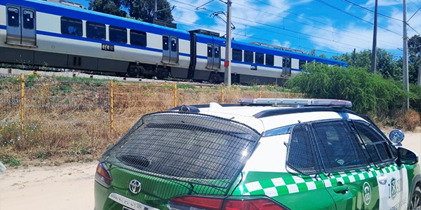 Repudian actos vandálicos que afectaron trenes en sector Valencia y anucian refuerzo de patrullajes