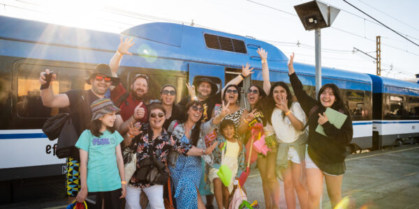 Así se vivió el Tren Turístico a Colcura