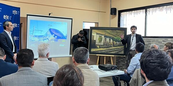 EFE Valparaíso presentó los primeros avances del estudio del transporte de carga y pasajeros al Valle del Aconcagua