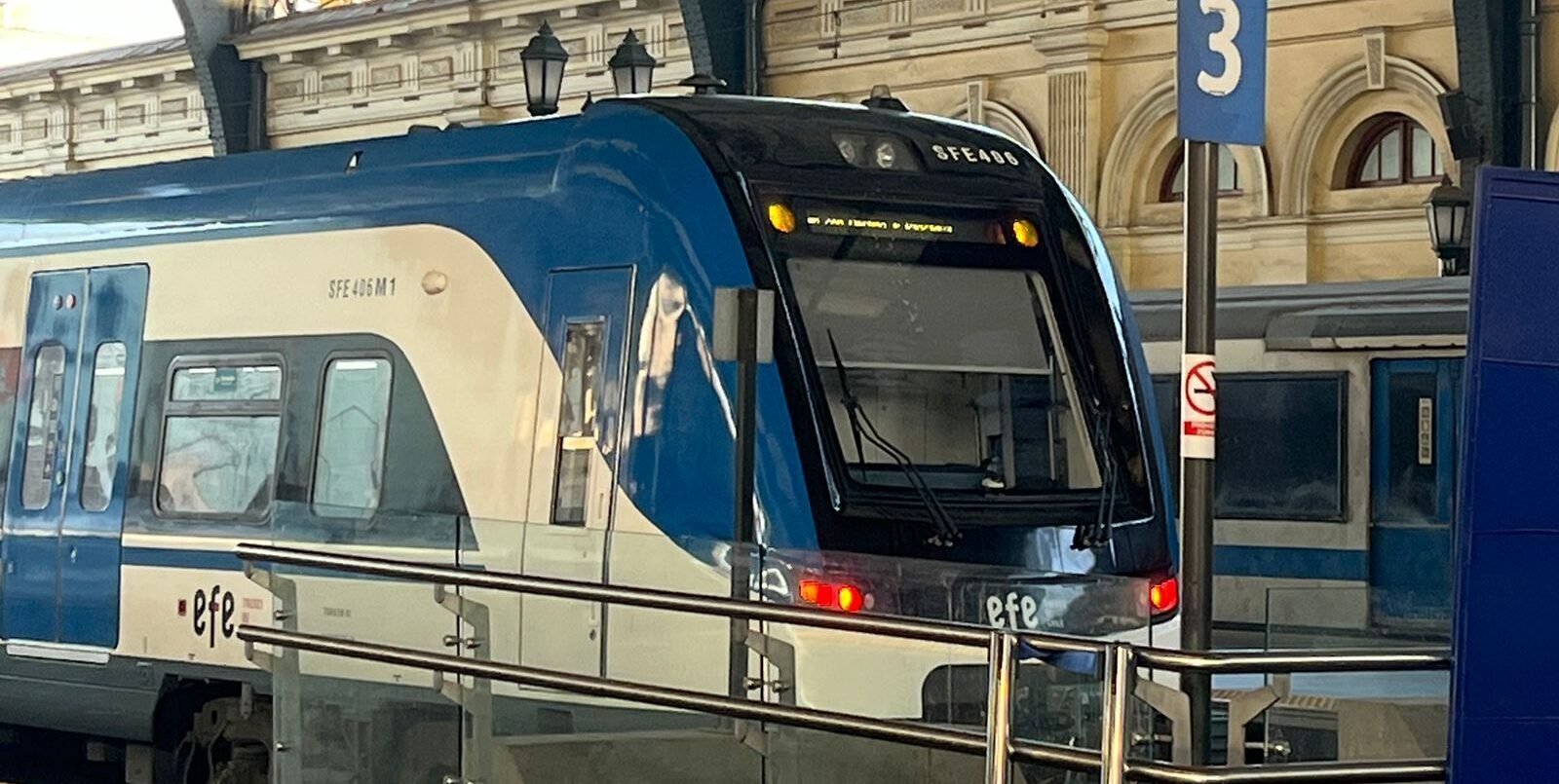 EFE Central informa servicio de trenes desde y hacia Rancagua se hará cada 30 minutos en hora punta
